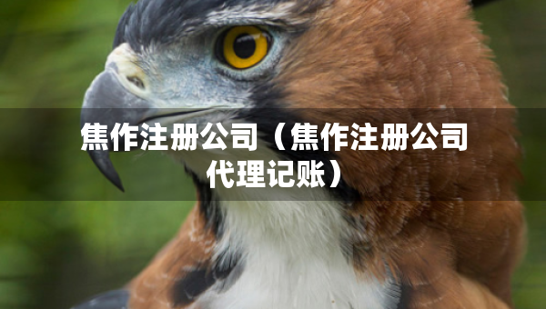 焦作注冊公司（焦作注冊公司代理記賬）