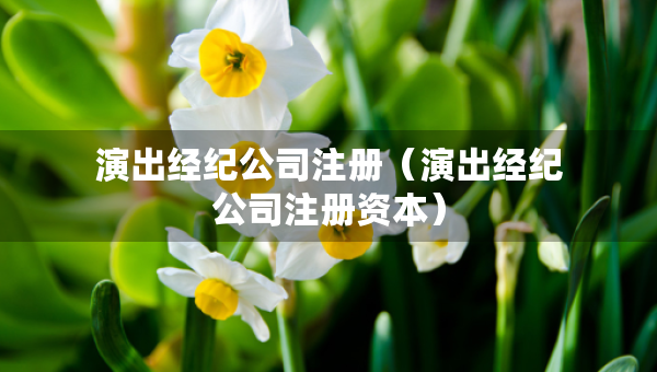 演出經(jīng)紀(jì)公司注冊（演出經(jīng)紀(jì)公司注冊資本）