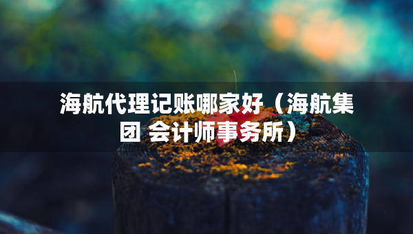 海航代理記賬哪家好（海航集團 會計師事務所）