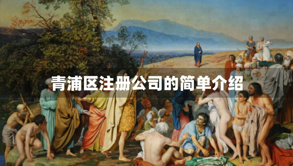 青浦區(qū)注冊公司的簡單介紹