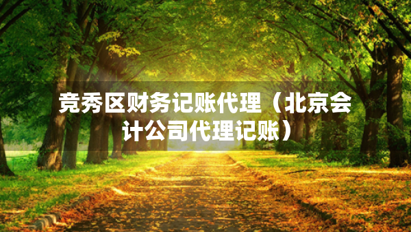 競(jìng)秀區(qū)財(cái)務(wù)記賬代理（北京會(huì)計(jì)公司代理記賬）