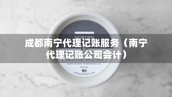 成都南寧代理記賬服務(wù)（南寧代理記賬公司會(huì)計(jì)）